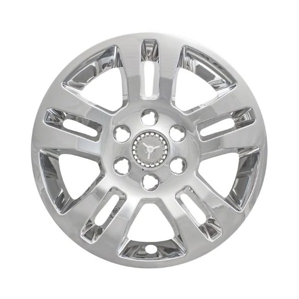 Coast2Coast 18", 5 Double Spoke, Chrome Plated, Plastic, Set Of 4, Not Compatible With Steel Wheels IWCIMP377XN - main